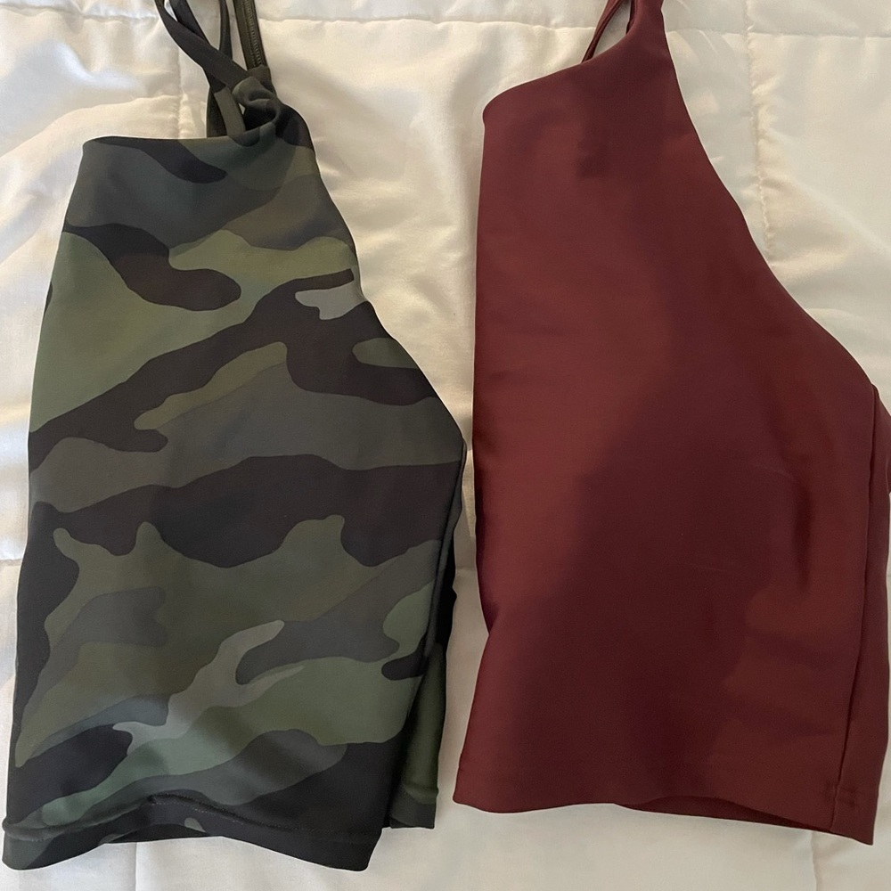 Workout cropped tank top bundle